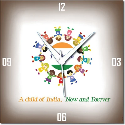 70% OFF on WebPlaza Child Of India Republic Day Analog Wall Clock Multicolor 70% OFF on WebPlaza Child Of India Republic Day Analog Wall Clock Multicolor