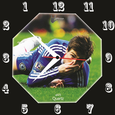 55% OFF on Lycans Anti 0078 Analog Wall Clock Green, Black