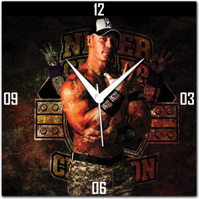 72% OFF on Amore John Cena 4 Analog Wall Clock Multicolor