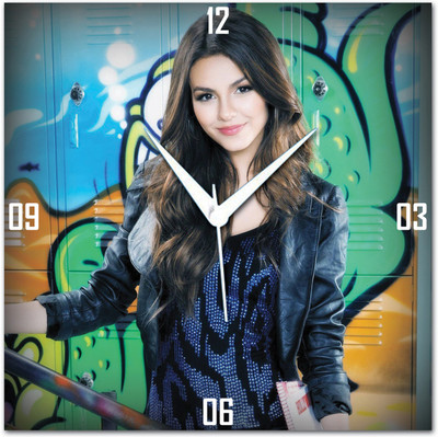 72% OFF on Amore Victoria Justice 1 Analog Wall Clock Multicolor 72% OFF on Amore Victoria Justice 1 Analog Wall Clock Multicolor