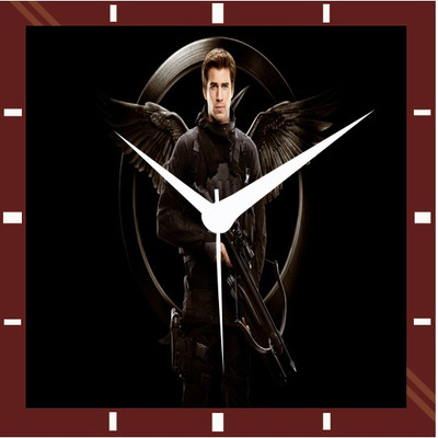 50% OFF on Moneysaver Liam Hemsworth as Gale Hawthorne Analog Wall Clock Multicolour