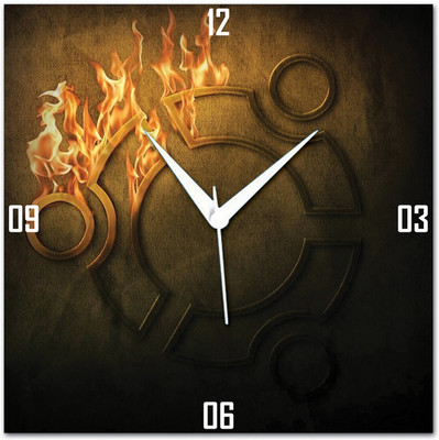 70% OFF on WebPlaza Ubuntu Analog Wall Clock Multicolor