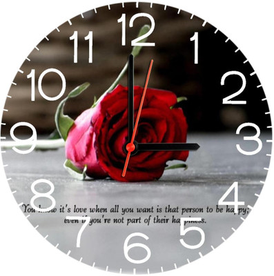 23% OFF on Ellicon B307 Love Quote For Him Analog Wall Clock Multicolor 23% OFF on Ellicon B307 Love Quote For Him Analog Wall Clock Multicolor