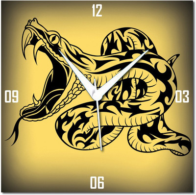 70% OFF on WebPlaza beautiful 15 Analog Wall Clock Multicolor