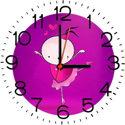 23% OFF on Ellicon B348 Cartoon Dance Analog Wall Clock Multicolor 23% OFF on Ellicon B348 Cartoon Dance Analog Wall Clock Multicolor