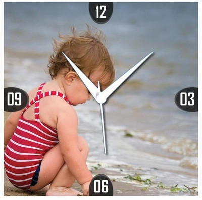 70% OFF on WebPlaza beautiful 470 Analog Wall Clock Multicolor