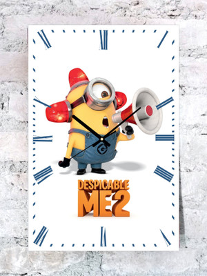 46% OFF on Kwardrobe D Me 2 Analog Wall Clock White