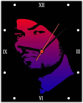 40% OFF on Lovely Collection Bohemia The Rapstar Analog Wall Clock Multicolor
