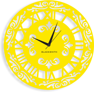 34% OFF on Blacksmith Fusion Yellow Analog Wall Clock Yellow 34% OFF on Blacksmith Fusion Yellow Analog Wall Clock Yellow