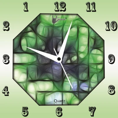 55% OFF on Lycans Anti 0007 Analog Wall Clock Green