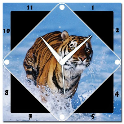 72% OFF on Amore Tiger 107463 Analog Wall Clock Multicolor 72% OFF on Amore Tiger 107463 Analog Wall Clock Multicolor
