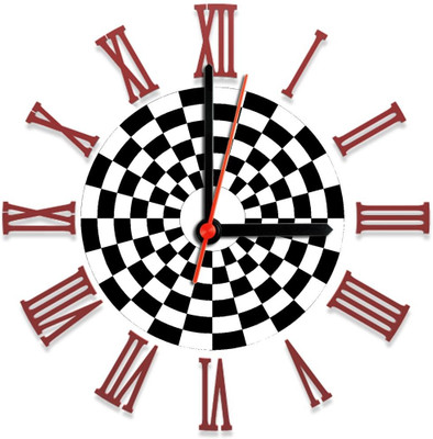 28% OFF on Ellicon 145 Black And White Design Analog Wall Clock White 28% OFF on Ellicon 145 Black And White Design Analog Wall Clock White