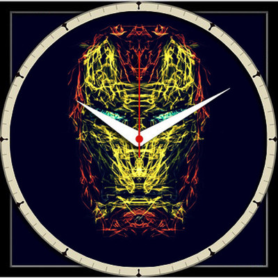 62% OFF on Shopmillions Mask Analog Wall Clock Multicolor 62% OFF on Shopmillions Mask Analog Wall Clock Multicolor