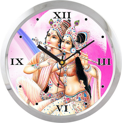 31% OFF on Shopping Monster Lord Krishna Religious Analog Wall Clock Silver 31% OFF on Shopping Monster Lord Krishna Religious Analog Wall Clock Silver