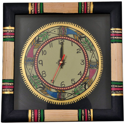 27% OFF on Vareesha Fish Handcrafted Analog Wall Clock Black, Beige 27% OFF on Vareesha Fish Handcrafted Analog Wall Clock Black, Beige