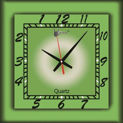 55% OFF on Lycans aNTI 0158 Analog Wall Clock Green