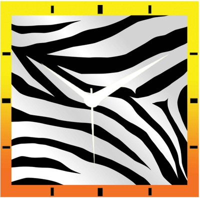 50% OFF on Moneysaver Zebra Print Analog Wall Clock Multicolour 50% OFF on Moneysaver Zebra Print Analog Wall Clock Multicolour