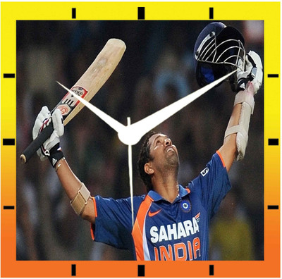 50% OFF on Moneysaver Sachin Tendulkar Analog Wall Clock Multicolour 50% OFF on Moneysaver Sachin Tendulkar Analog Wall Clock Multicolour