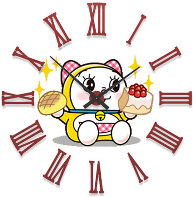 23% OFF on Ellicon B10 Funny Cartoon Analog Wall Clock White 23% OFF on Ellicon B10 Funny Cartoon Analog Wall Clock White