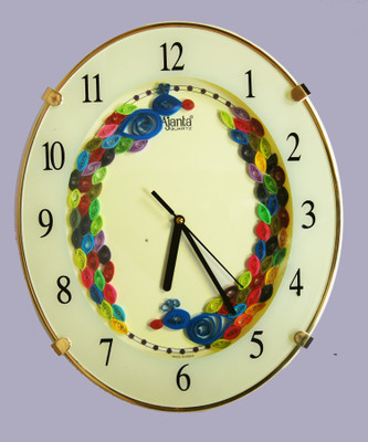 48% OFF on Ajanta Designer Analog Wall Clock Beige 48% OFF on Ajanta Designer Analog Wall Clock Beige