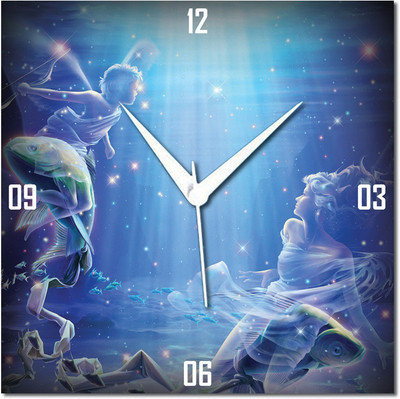 72% OFF on Amore Trendy 118602 Analog Wall Clock White