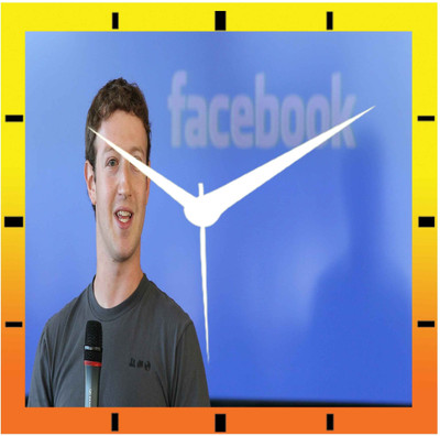 50% OFF on Moneysaver Markzuckerberg Analog Wall Clock Multicolour 50% OFF on Moneysaver Markzuckerberg Analog Wall Clock Multicolour