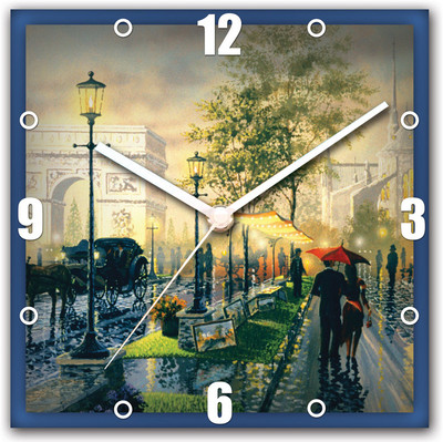 41% OFF on StyBuzz Couple on Street Art Analog Wall Clock Multi Color 41% OFF on StyBuzz Couple on Street Art Analog Wall Clock Multi Color