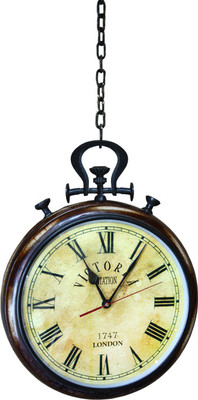 E-Studio Victoria Analog Wall Clock Black E-Studio Victoria Analog Wall Clock Black