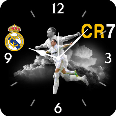 50% OFF on FurnishFantasy Cristiano Ronaldo Analog Wall Clock Multicolor