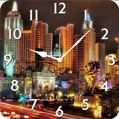 50% OFF on FurnishFantasy Scenery Analog Wall Clock Multicolor 50% OFF on FurnishFantasy Scenery Analog Wall Clock Multicolor