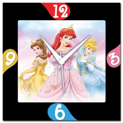 83% OFF on Amore Disney Princesses Analog Wall Clock Multicolor 83% OFF on Amore Disney Princesses Analog Wall Clock Multicolor