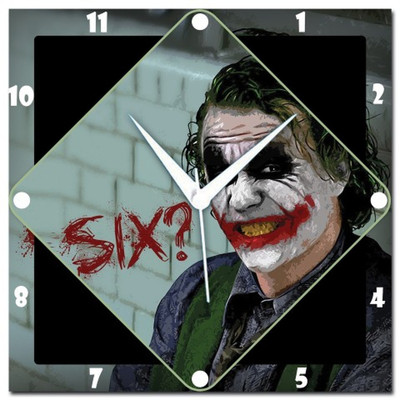 72% OFF on Amore Joker 107606 Analog Wall Clock Multicolor
