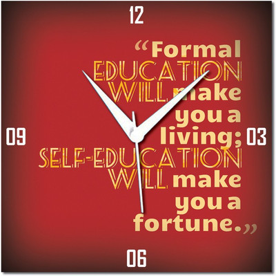 70% OFF on WebPlaza beautiful 219 Analog Wall Clock Multicolor