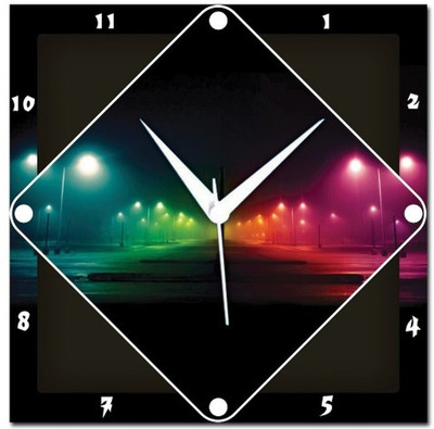 70% OFF on WebPlaza Street lights Analog Wall Clock Multicolor 70% OFF on WebPlaza Street lights Analog Wall Clock Multicolor