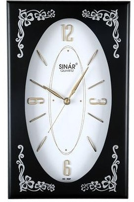 Sinar SQ-8597 Analog Wall Clock Black Sinar SQ-8597 Analog Wall Clock Black