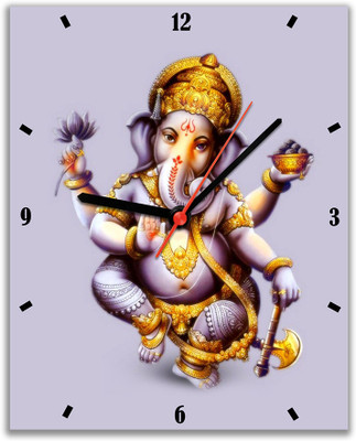 14% OFF on Lovely Collection Ganesha Religious Analog Wall Clock Multicolor 14% OFF on Lovely Collection Ganesha Religious Analog Wall Clock Multicolor