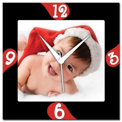 70% OFF on WebPlaza Santa Baby Analog Wall Clock Multicolor 70% OFF on WebPlaza Santa Baby Analog Wall Clock Multicolor