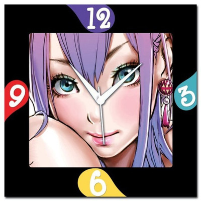 70% OFF on WebPlaza Anime Girl Analog Wall Clock Multicolor 70% OFF on WebPlaza Anime Girl Analog Wall Clock Multicolor
