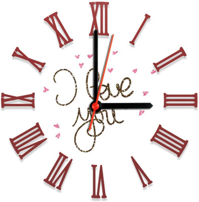 28% OFF on Ellicon 118 I Love You Analog Wall Clock White 28% OFF on Ellicon 118 I Love You Analog Wall Clock White