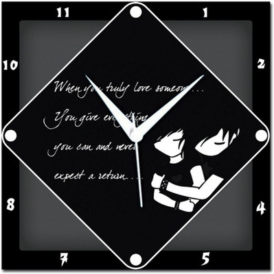 72% OFF on Amore True Love 107623 Analog Wall Clock Multicolor