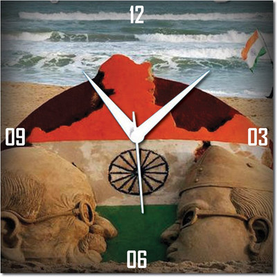70% OFF on WebPlaza Astounding Republic Day Analog Wall Clock Multicolor