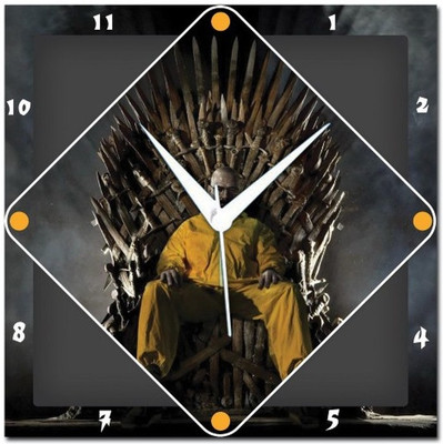 70% OFF on WebPlaza Game Of Throne Analog Wall Clock Multicolor