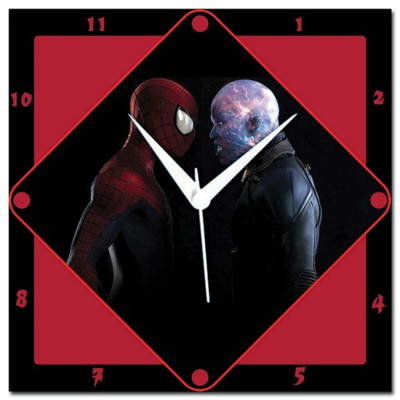 72% OFF on Amore The Amazing Spiderman 107521 Analog Wall Clock Multicolor