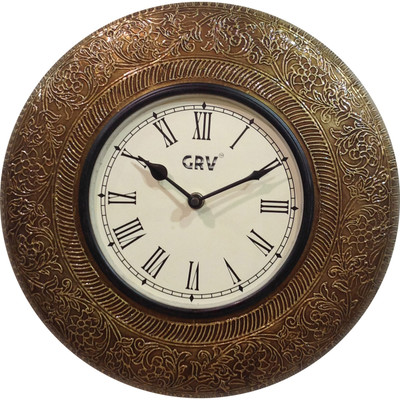 55% OFF on GRV 1203 Analog Wall Clock Brass 55% OFF on GRV 1203 Analog Wall Clock Brass