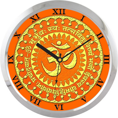 31% OFF on Shopping Monster Om Gayatri Mantra Religious Analog Wall Clock Silver 31% OFF on Shopping Monster Om Gayatri Mantra Religious Analog Wall Clock Silver