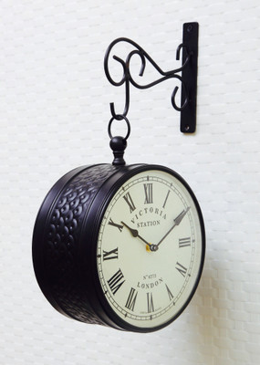 31% OFF on Medieval India Victoria Station Double Sided 8 Analog Wall Clock Black 31% OFF on Medieval India Victoria Station Double Sided 8 Analog Wall Clock Black