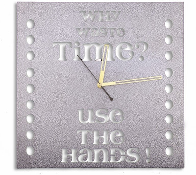 23% OFF on Laser Venue CL14014A Analog Wall Clock Multicolor