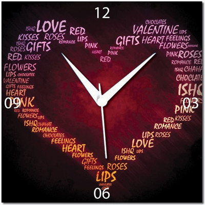 70% OFF on WebPlaza My Heart Is Yours Forever Love Valentine Analog Wall Clock Multicolor 70% OFF on WebPlaza My Heart Is Yours Forever Love Valentine Analog Wall Clock Multicolor