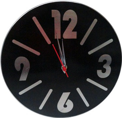 10% OFF on Home and You Laminated Aluminium Sheet Analog Wall Clock Black 10% OFF on Home and You Laminated Aluminium Sheet Analog Wall Clock Black