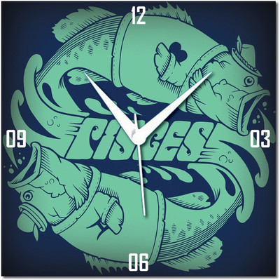 70% OFF on WebPlaza beautiful 338 Analog Wall Clock Multicolor